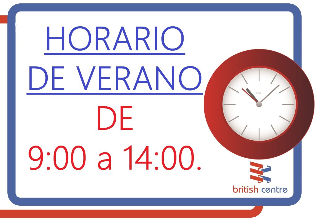HORARIO DE VERANO